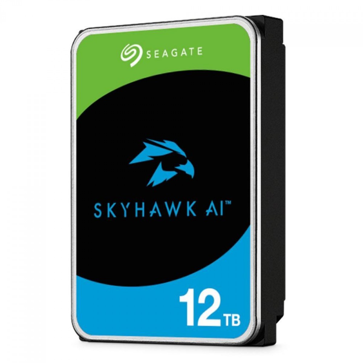 HD Seagate SkyHawk Surveillance 12TB, 7200RPM, Cachê 256MB, 3.5, Para Segurança, Vigilância, DVR, ST12000VE0008