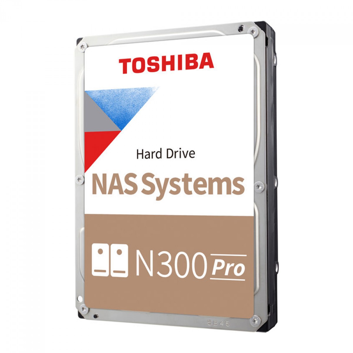 HD Toshiba N300 PRO 24TB, 7200RPM, NAS, 3.5, Aplicação em IA, HDWG82EXZSTB