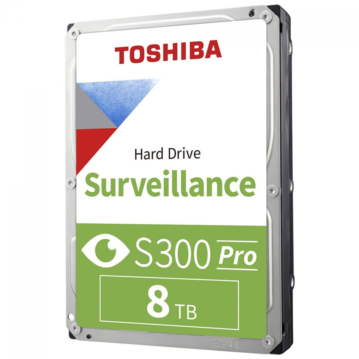 HD Toshiba S300 Pro Surveillance 8TB, Sata III, 7200RPM, 512MB, 3.5, Aplicação em IA, MD10ADA800V