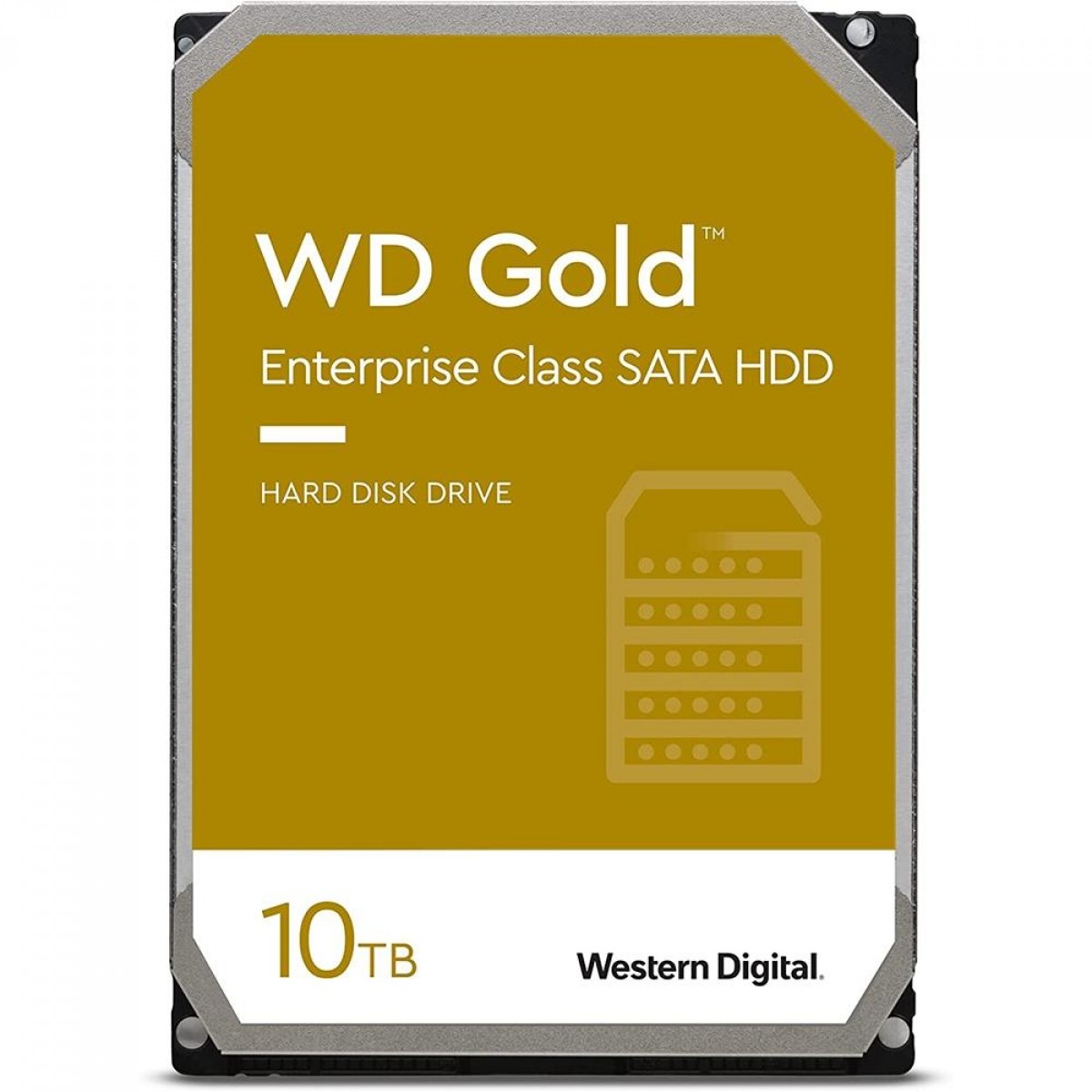 HD WD Gold, 10TB, SATA III, 7200RPM, 256MB, WD102KRYZ