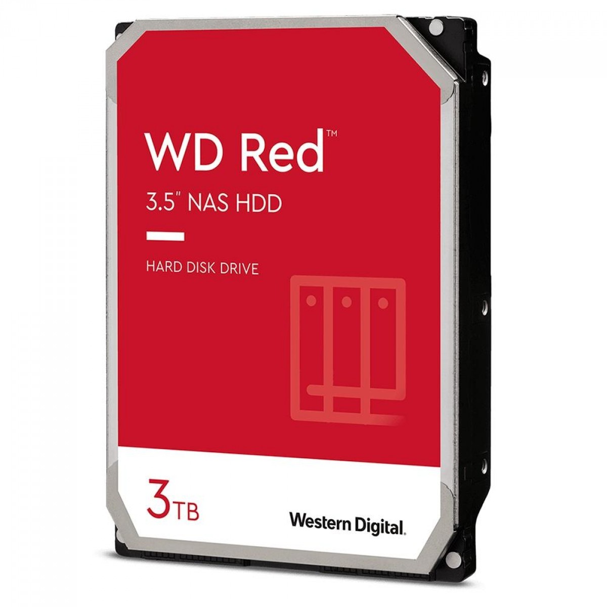 HD Western Digital Red, 3TB, SATA, 5400RPM, NAS, 3.5', WD30EFAX