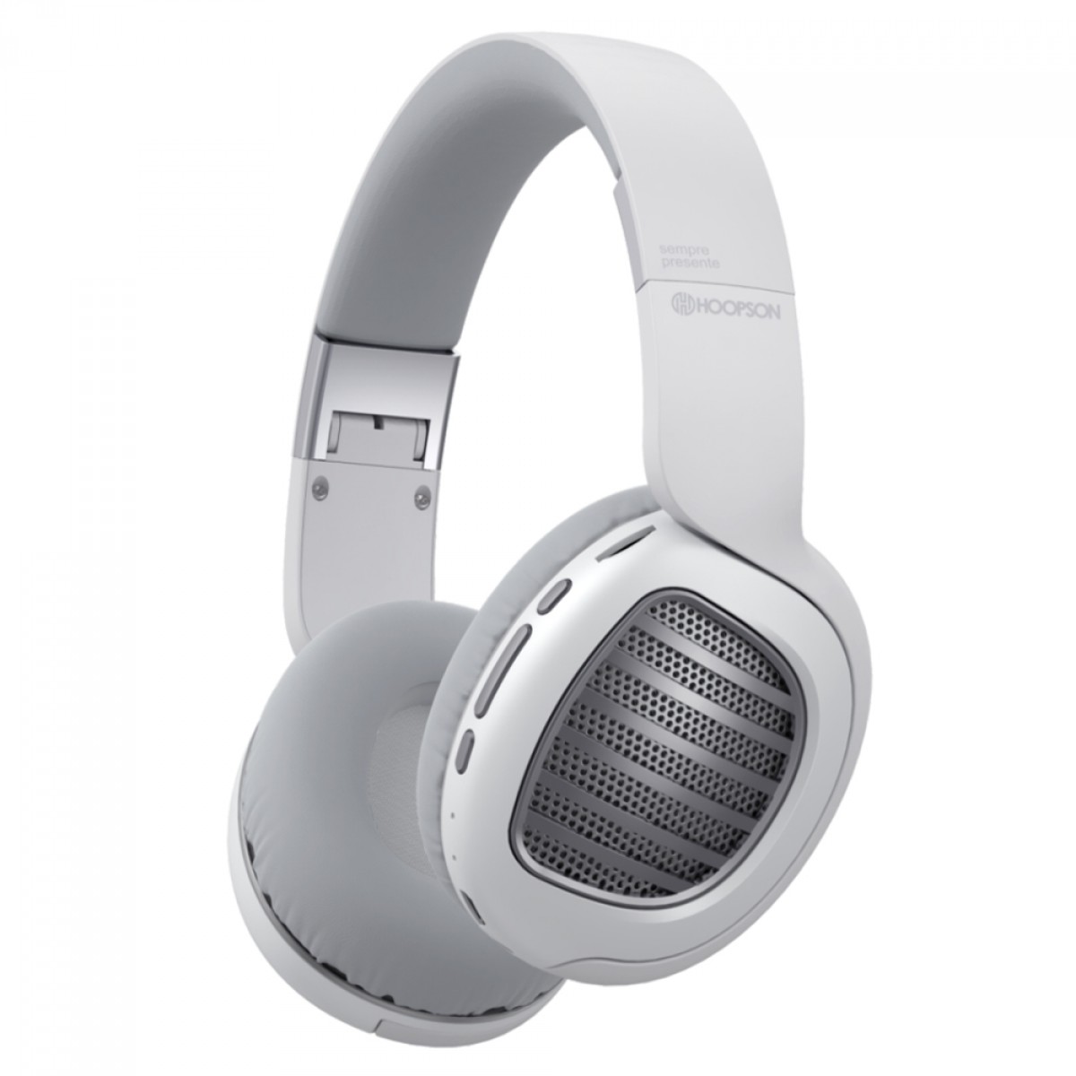 Headphone Hoopson, Sem Fio, Bluetooth, Drivers de 40mm, Branco, F-403-BC