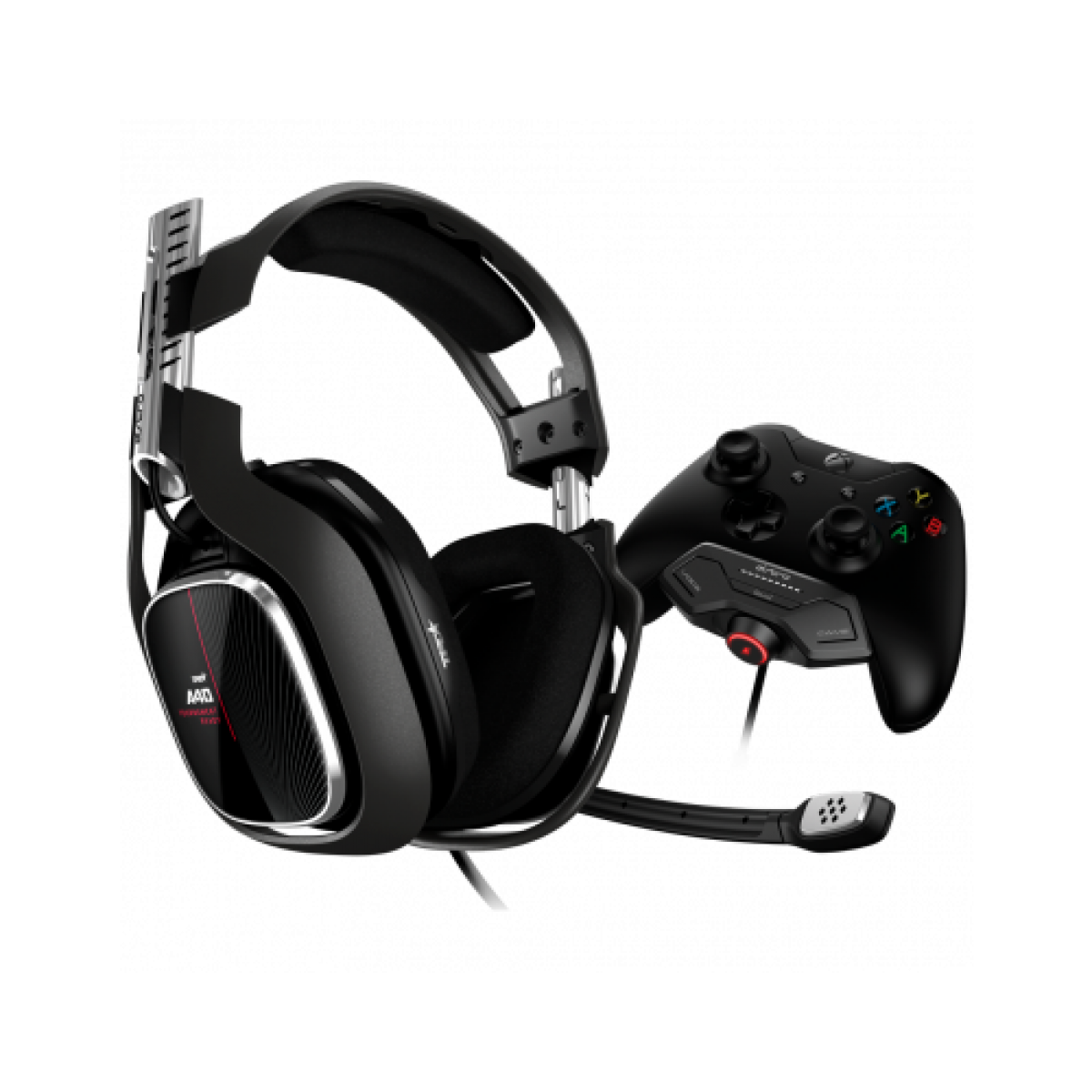 Headset Gamer Logitech Astro A40 + MixAmp M80, Xbox One, Pc, Red/Black, 939-001808
