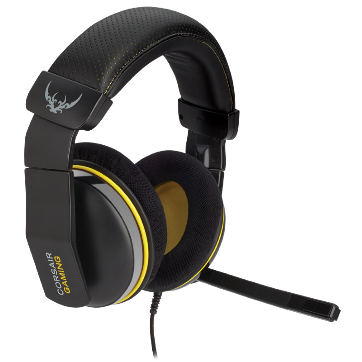 Headset Gamer Corsair H1500 Dolby 7.1 Yellow/Black CA-9011128-NA