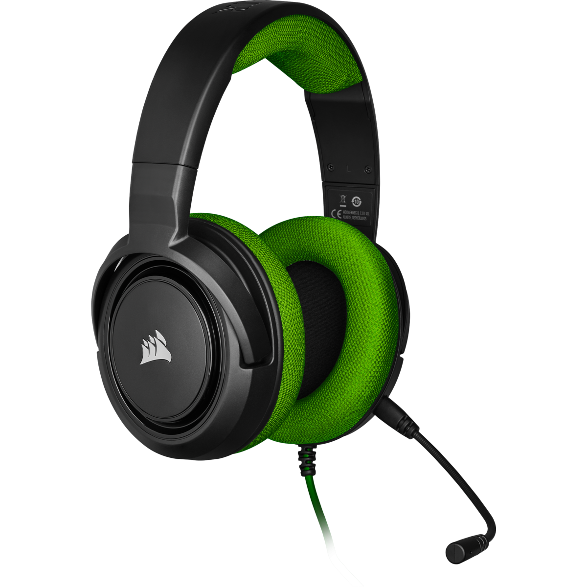 Headset Gamer Corsair HS35 Stereo Green, CA-9011197-NA
