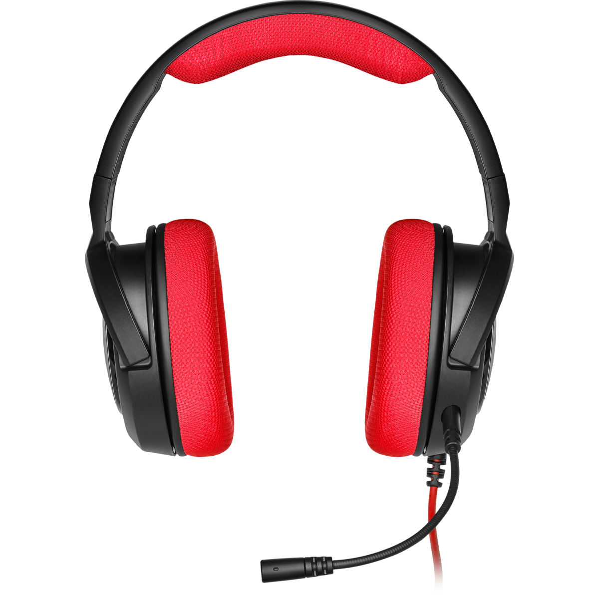 Headset Gamer Corsair HS35 Stereo Red, CA-9011198-NA