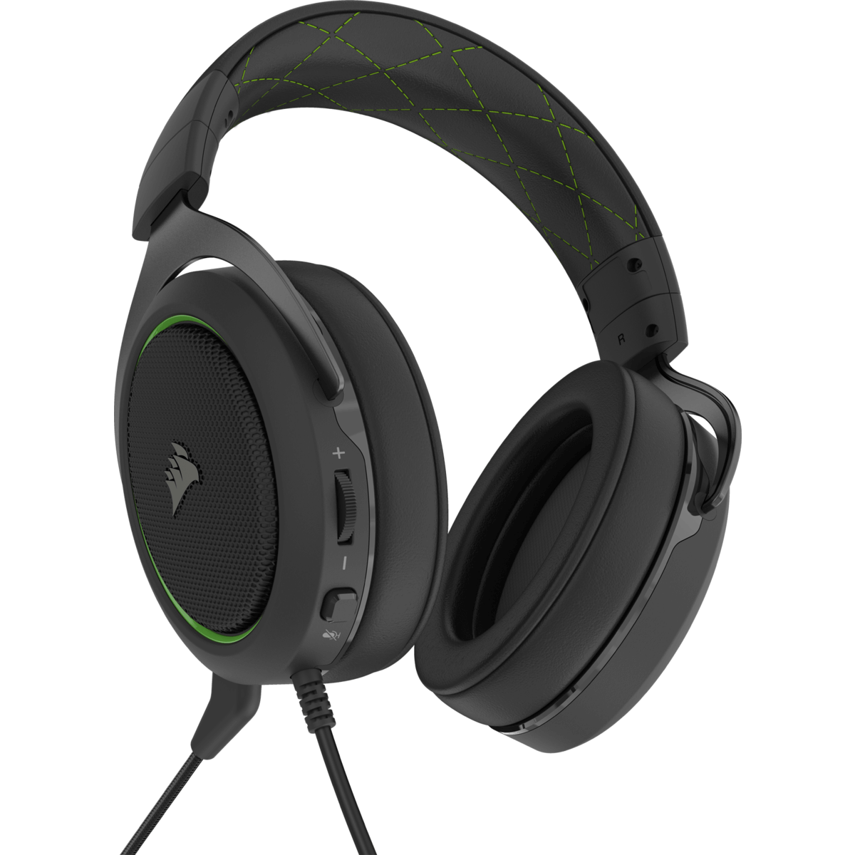 Headset Gamer Corsair HS50 Pro Stereo Green, CA-9011216-EU