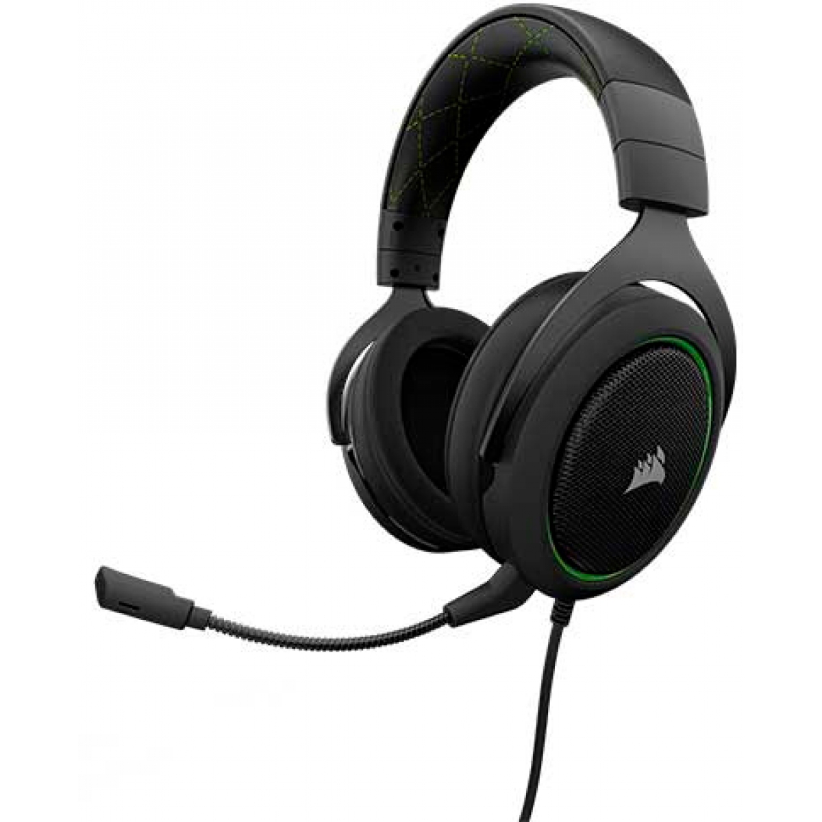 Headset Gamer Corsair HS50 Stereo Green CA-9011171-NA