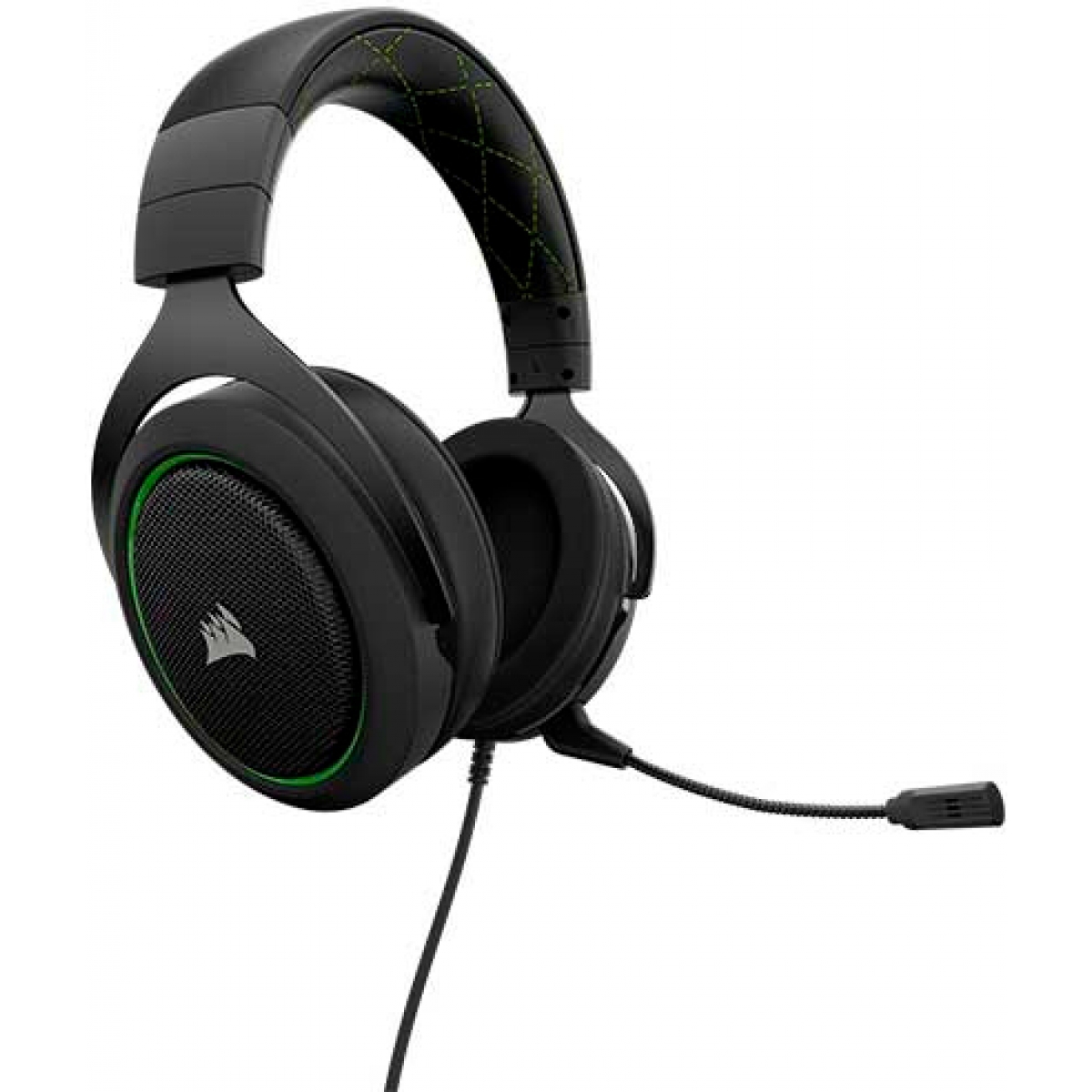 Headset Gamer Corsair HS50 Stereo Green CA-9011171-NA