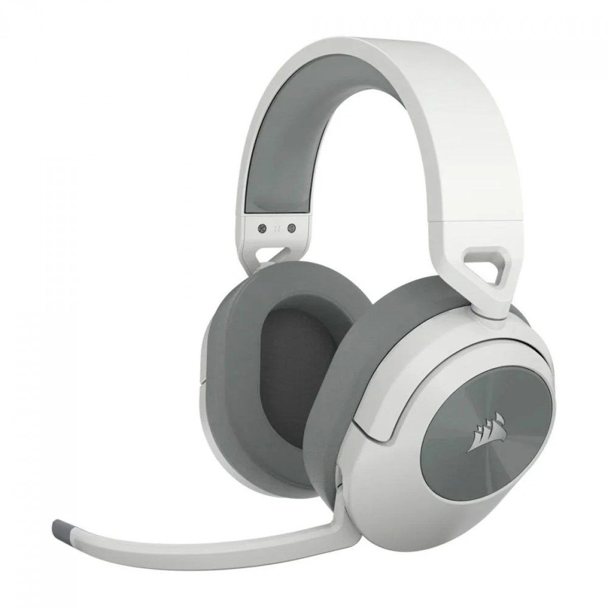 Headset Gamer Corsair HS55 Wireless, Bluetooth, Drivers de 50mm, 7.1 Surround, Branco, CA-9011281-NA