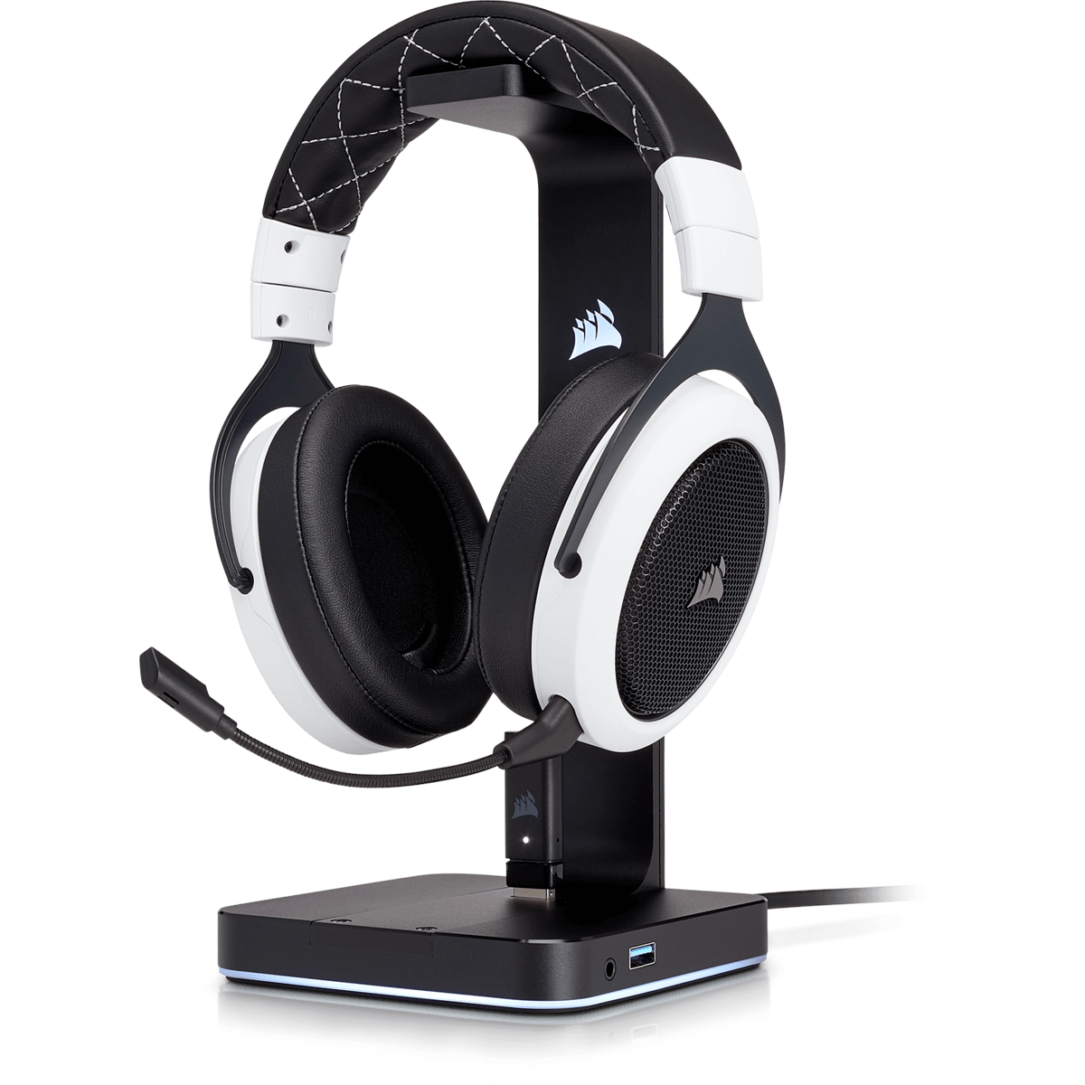 Headset Gamer Corsair HS70 Pro Wireless, Surround 7.1, Branco, CA-9011177-EU