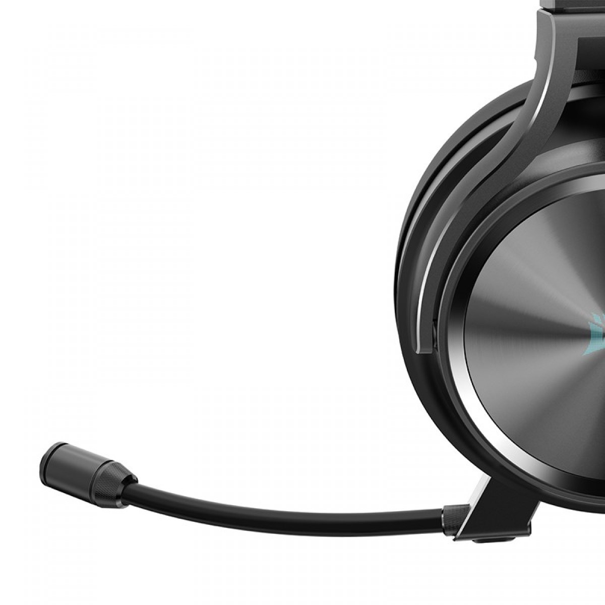 Headset Gamer Corsair Virtuoso RGB Wireless SE, Sem fio/USB/3.5mm, Múltiplas Plataformas, Metálico, CA-9011180-NA