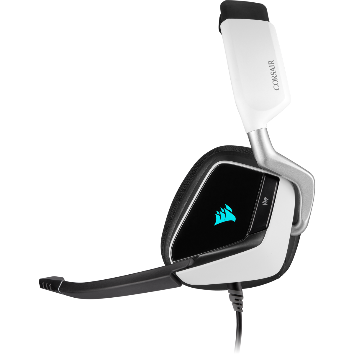 Headset Gamer Corsair Void RGB Elite, 7.1 Surround, White, CA-9011204-NA