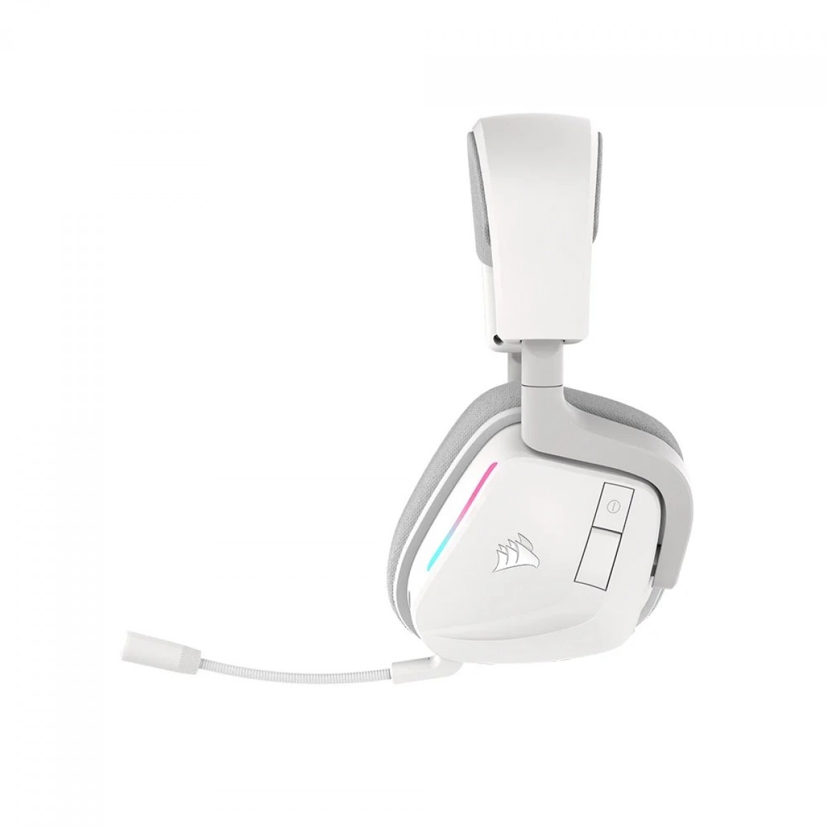 Headset Gamer Corsair Void Wireless V2, RGB, Bluetooth, Drivers de 50mm, Dolby Atmos, Branco, CA-9011380-WW