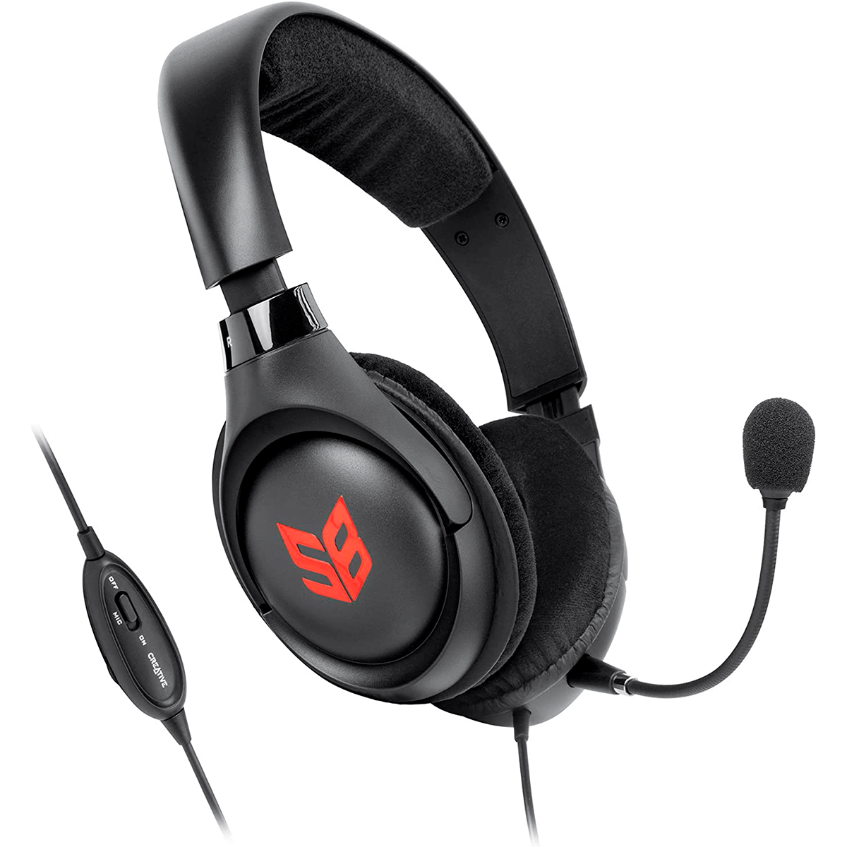 Headset Gamer Creative Blazer GH0320, P2, Preto, 70GH032000000