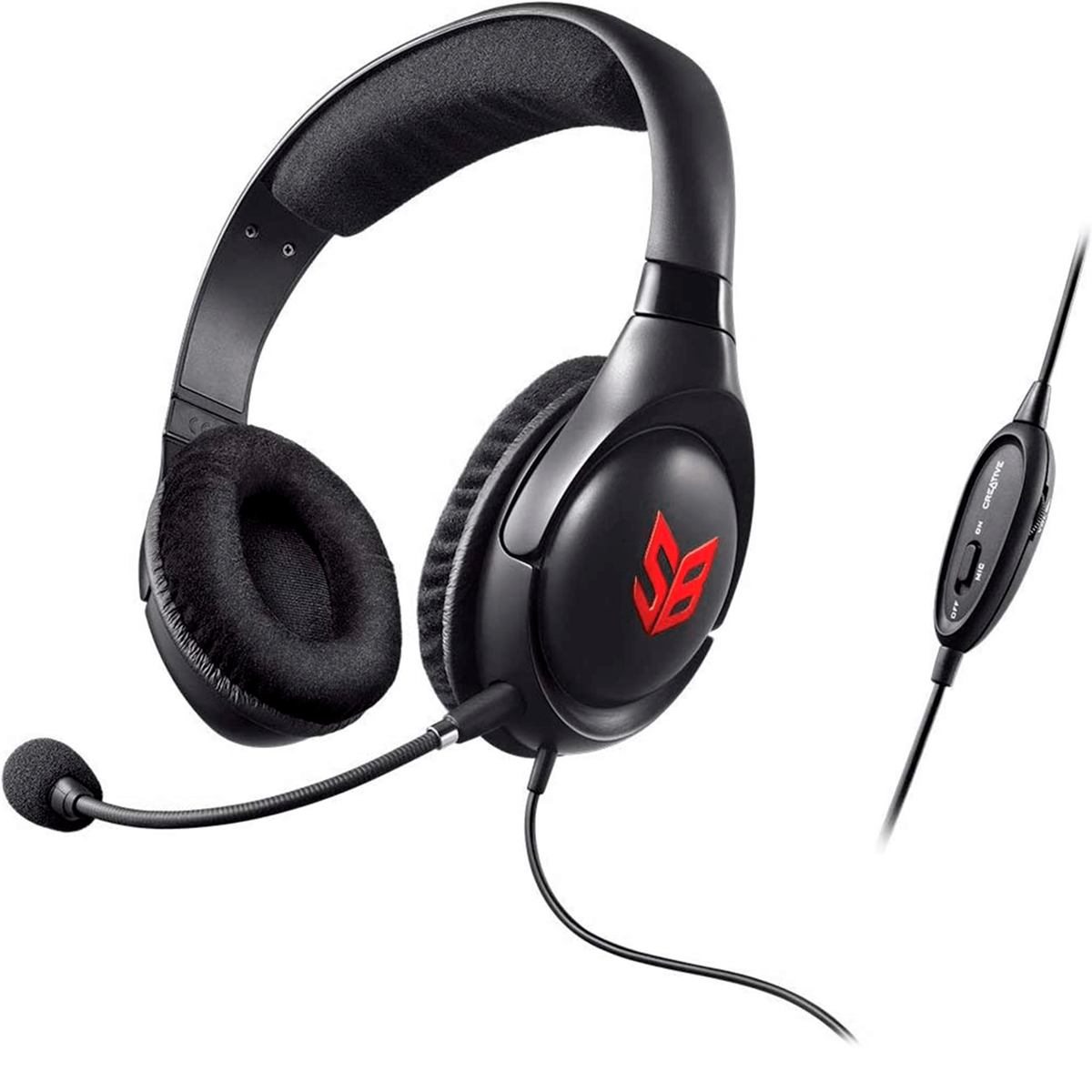 Headset Gamer Creative Blazer GH0320, P2, Preto, 70GH032000000