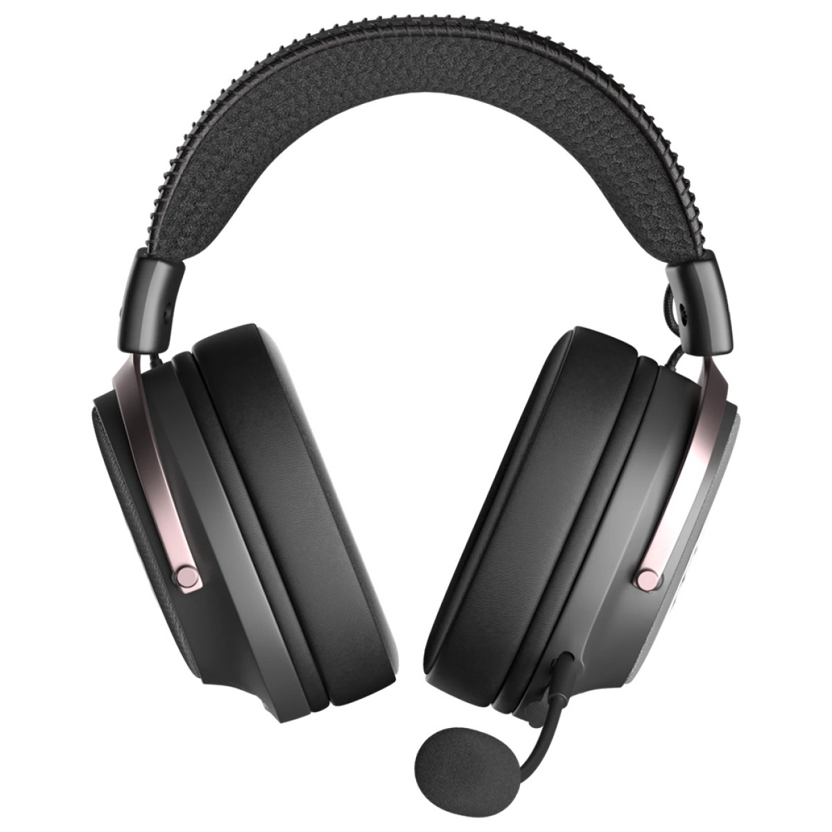 Headset Gamer Fallen Morcego Pro Black, Wireless/Bluetooth, 7.1 Virtual, Drivers de 53mm, Preto, HE00062