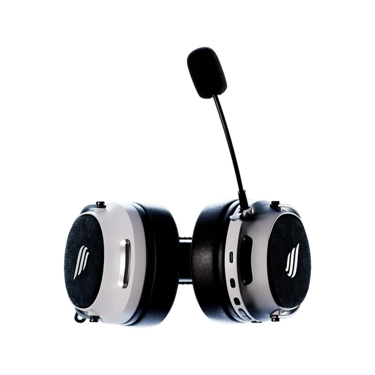 Headset Gamer Fallen Morcego Pro, Wireless/Bluetooth, Drivers de 53mm, Branco, HE00061