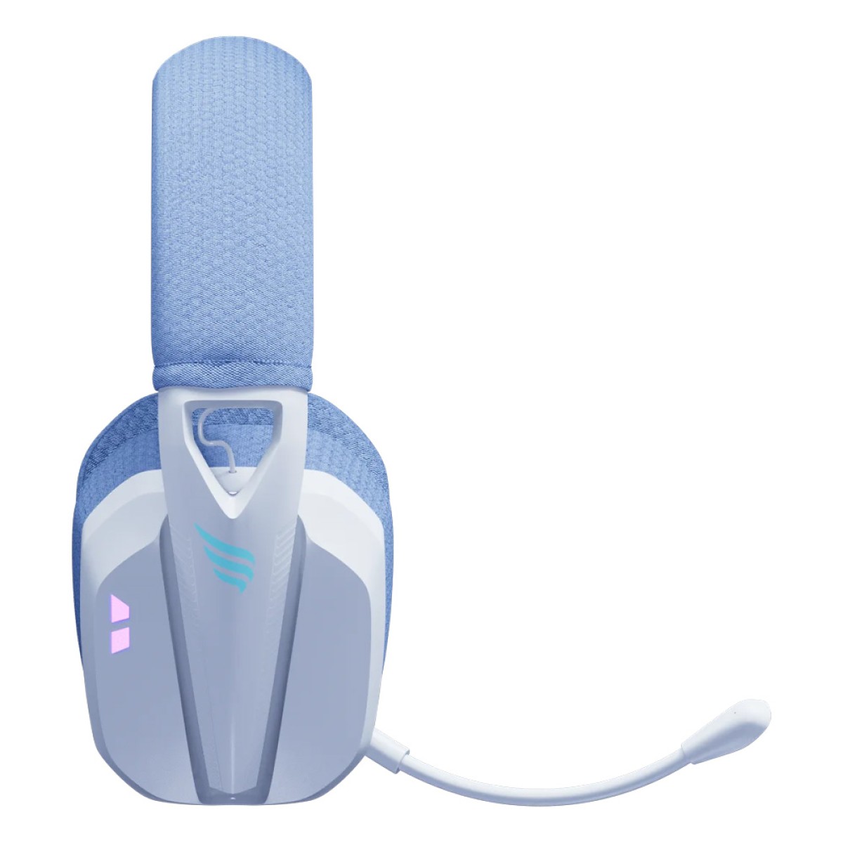 Headset Gamer Fallen Pantera ECO Light, Wireless/Bluetooth, Drivers de 40mm, Azul, HE00242