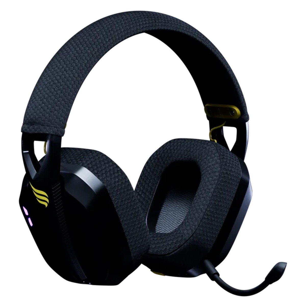 Headset Gamer Fallen Pantera ECO Light, Wireless/Bluetooth, Drivers de 40mm, Preto, HE00241
