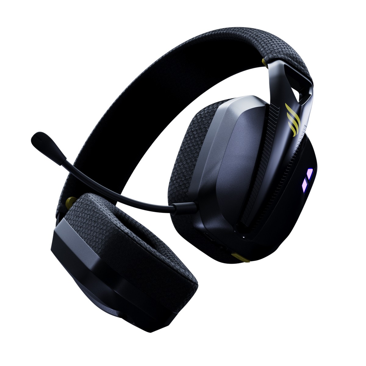 Headset Gamer Fallen Pantera ECO Light, Wireless/Bluetooth, Drivers de 40mm, Preto, HE00241