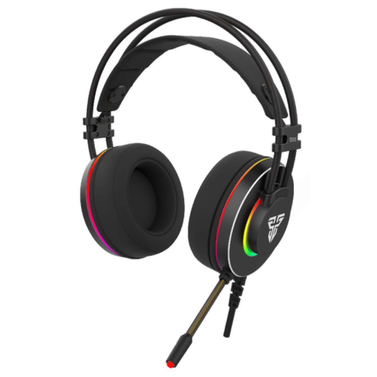 Headset Gamer Fantech Octane, USB, RGB, Black/RED, HG23