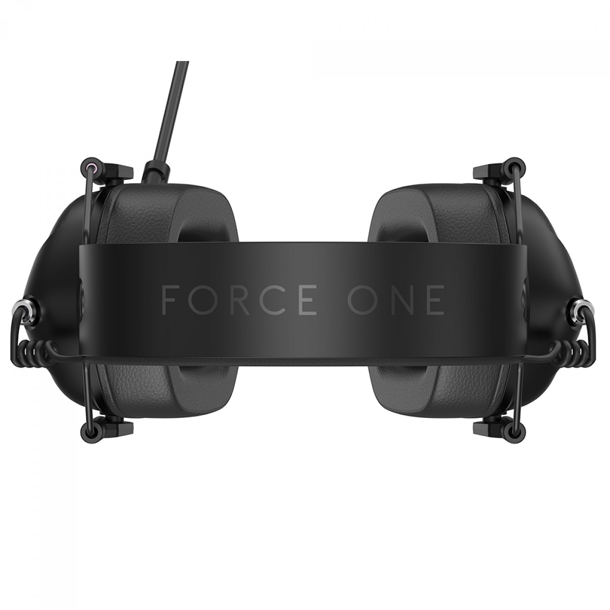 Headset Gamer Force One Luna, 3,5mm, Drivers de 50mm, Black, FR.AU.LU.01