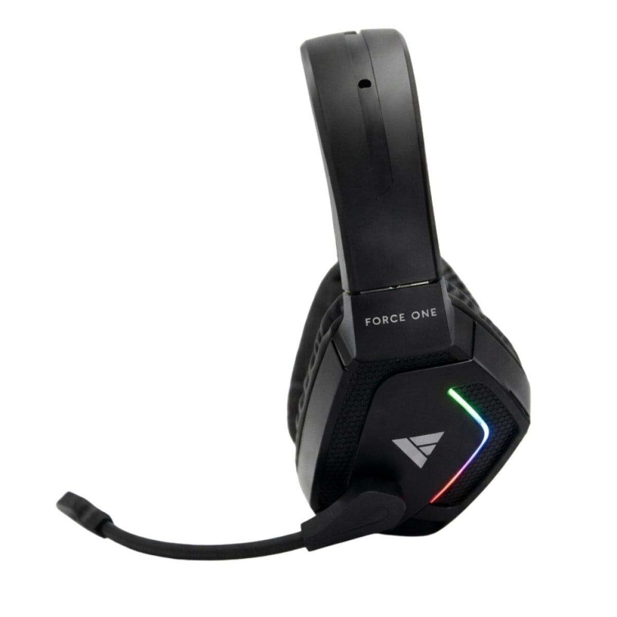 Headset Gamer Force One Titan V2 Wireless, Drivers de 40mm, Tri-Mode, Preto