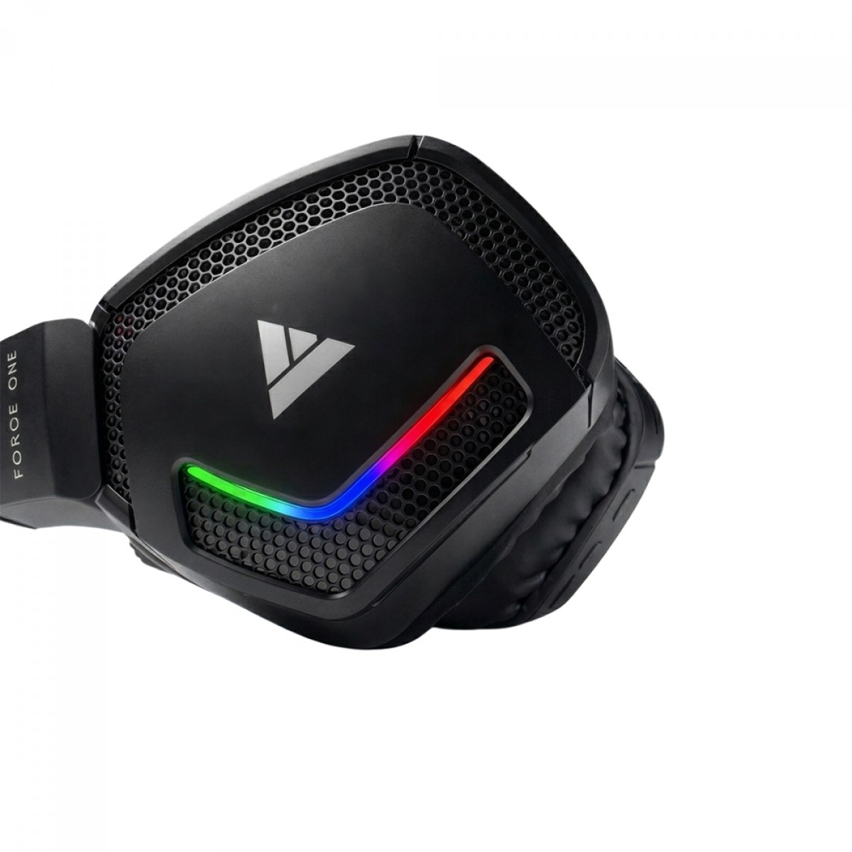 Headset Gamer Force One Titan V2 Wireless, Drivers de 40mm, Tri-Mode, Preto