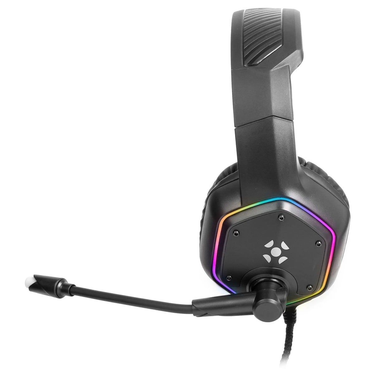 Headset Gamer Fortrek Blackfire, RGB, P2+USB, Preto, 70554