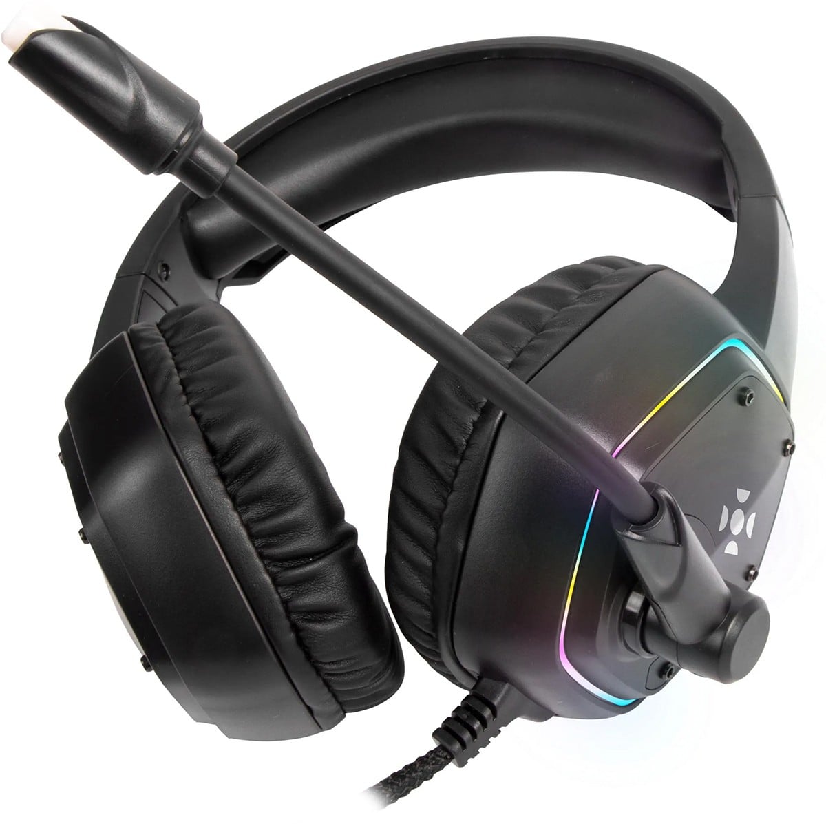 Headset Gamer Fortrek Blackfire, RGB, P2+USB, Preto, 70554