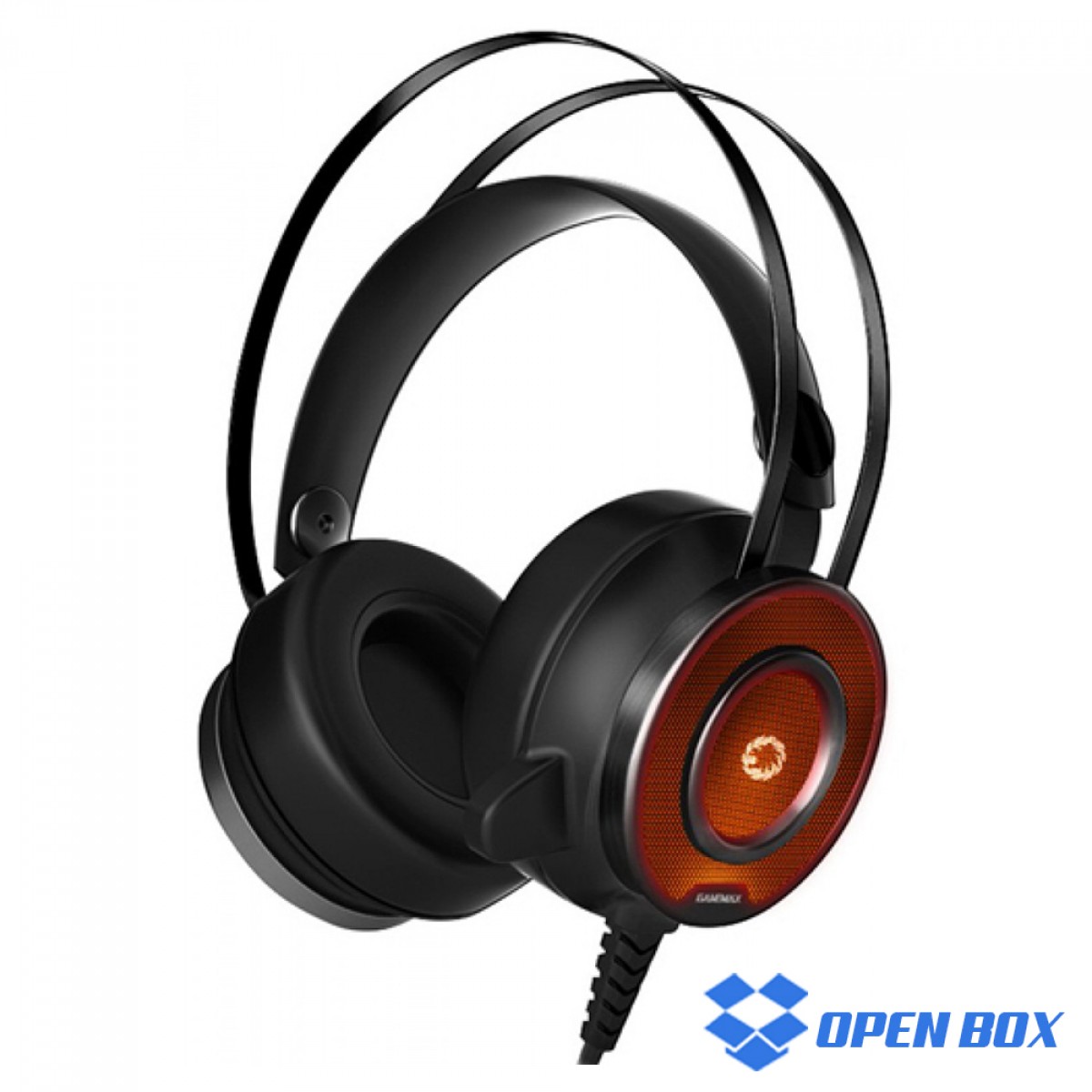 Headset Gamer Gamemax G200 Pro Preto - Open Box