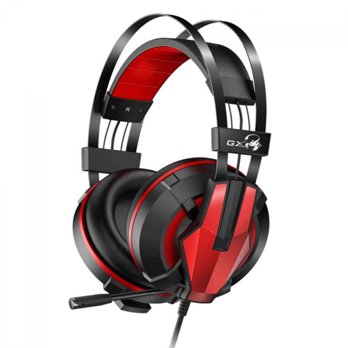 Headset Gamer Genius HS-G710V, 7.1 Surround, USB, Com Vibração, Preto