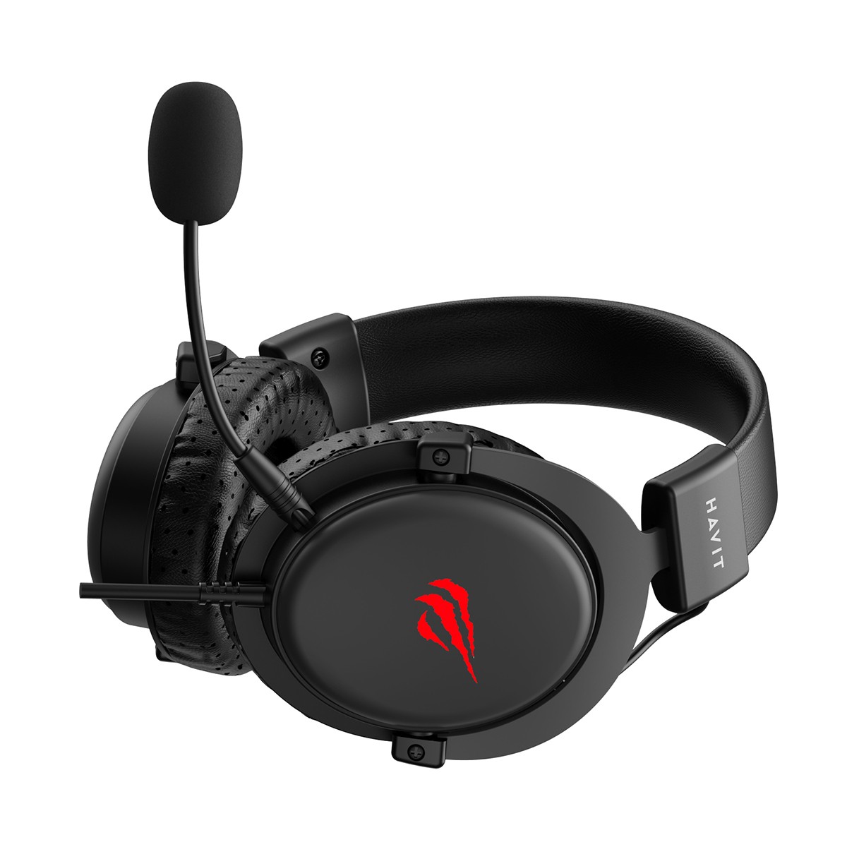 Headset Gamer Havit H2015D, 3.5mm, Drivers de 50mm, All Black