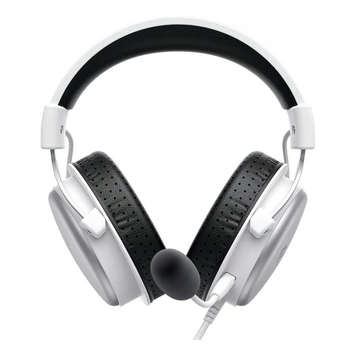 Headset Gamer Havit H2015D, 3.5mm, Drivers de 50mm, Branco/Preto, H2015D-WHT