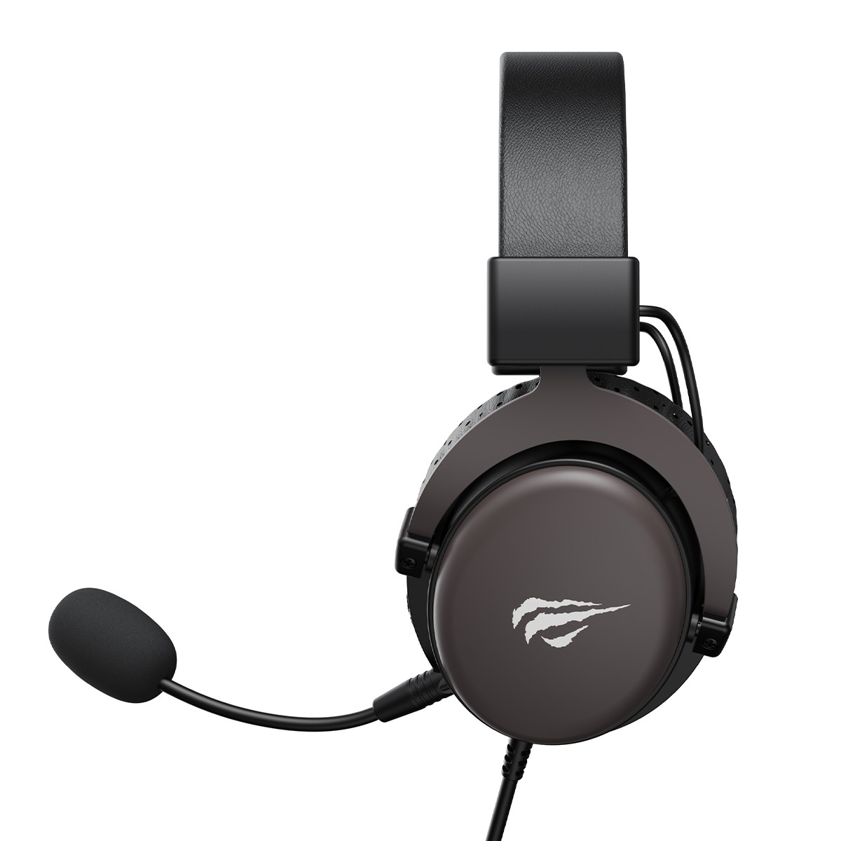 Headset Gamer Havit H2015D All Black, 3.5mm, Drivers de 50mm, Preto