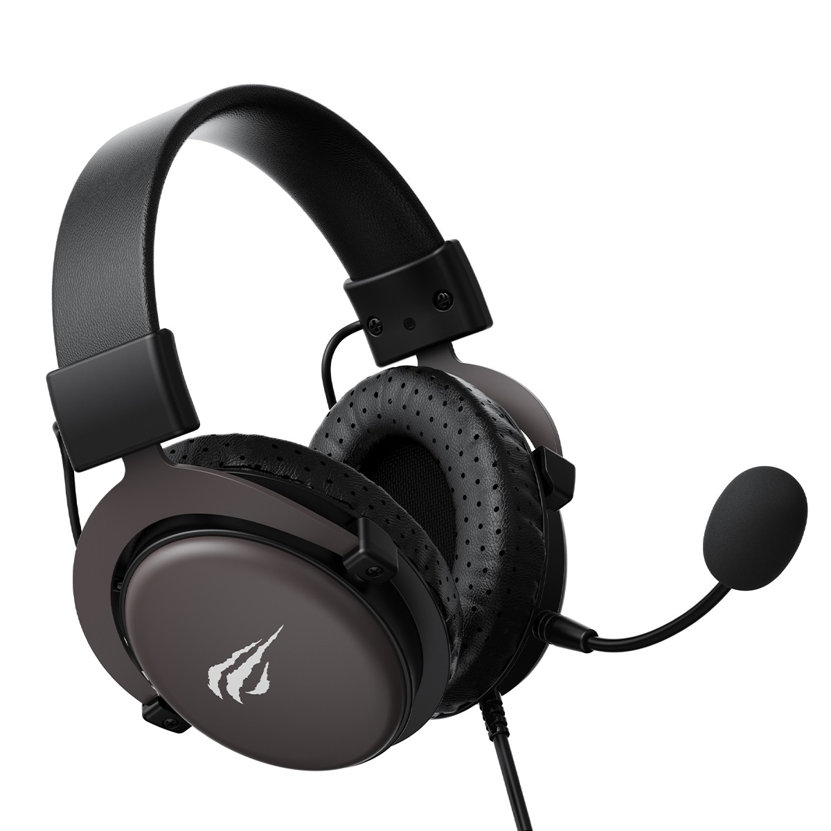 Headset Gamer Havit H2015D All Black, 3.5mm, Drivers de 50mm, Preto