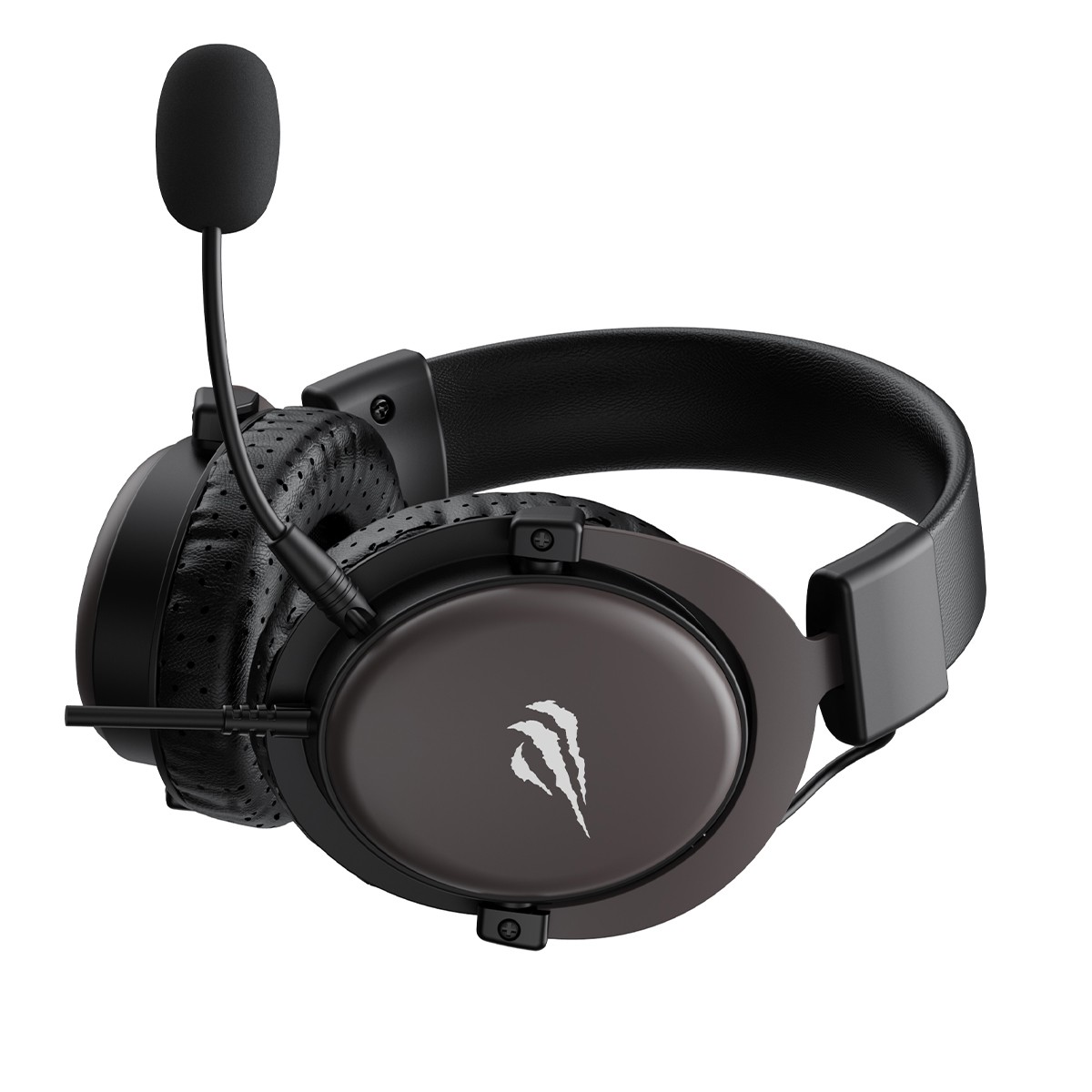 Headset Gamer Havit H2015D All Black, 3.5mm, Drivers de 50mm, Preto
