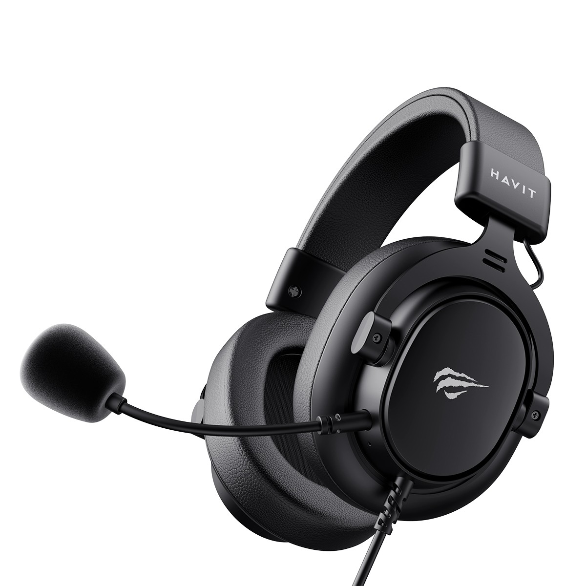 Headset Gamer Havit H2015SE, 3.5mm, Drivers de 53mm, Microfone Removível, Preto