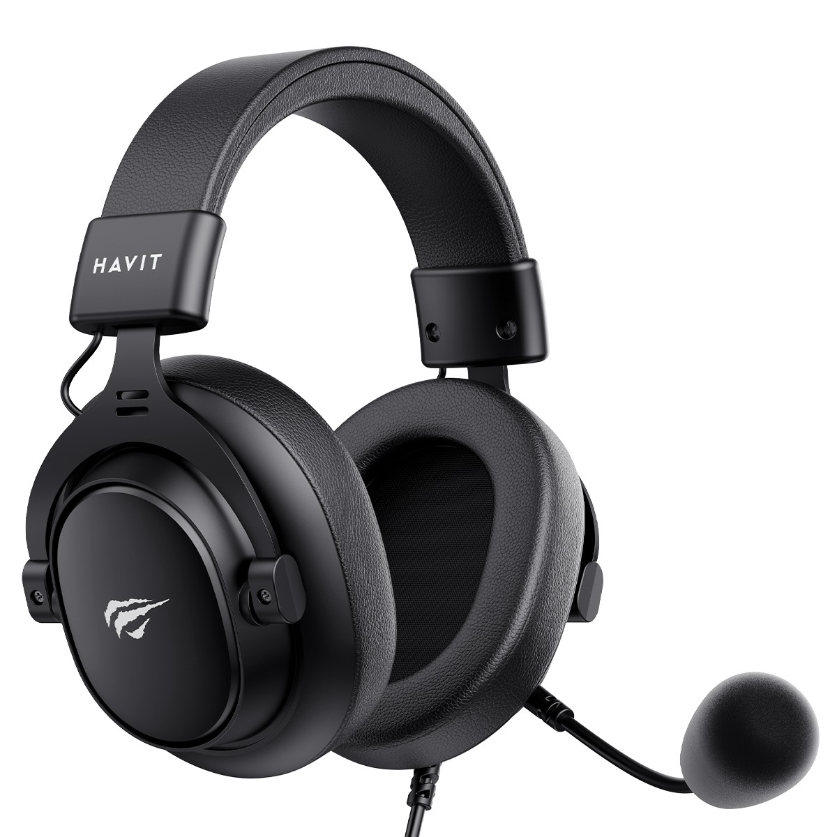 Headset Gamer Havit H2015SE, 3.5mm, Drivers de 53mm, Microfone Removível, Preto