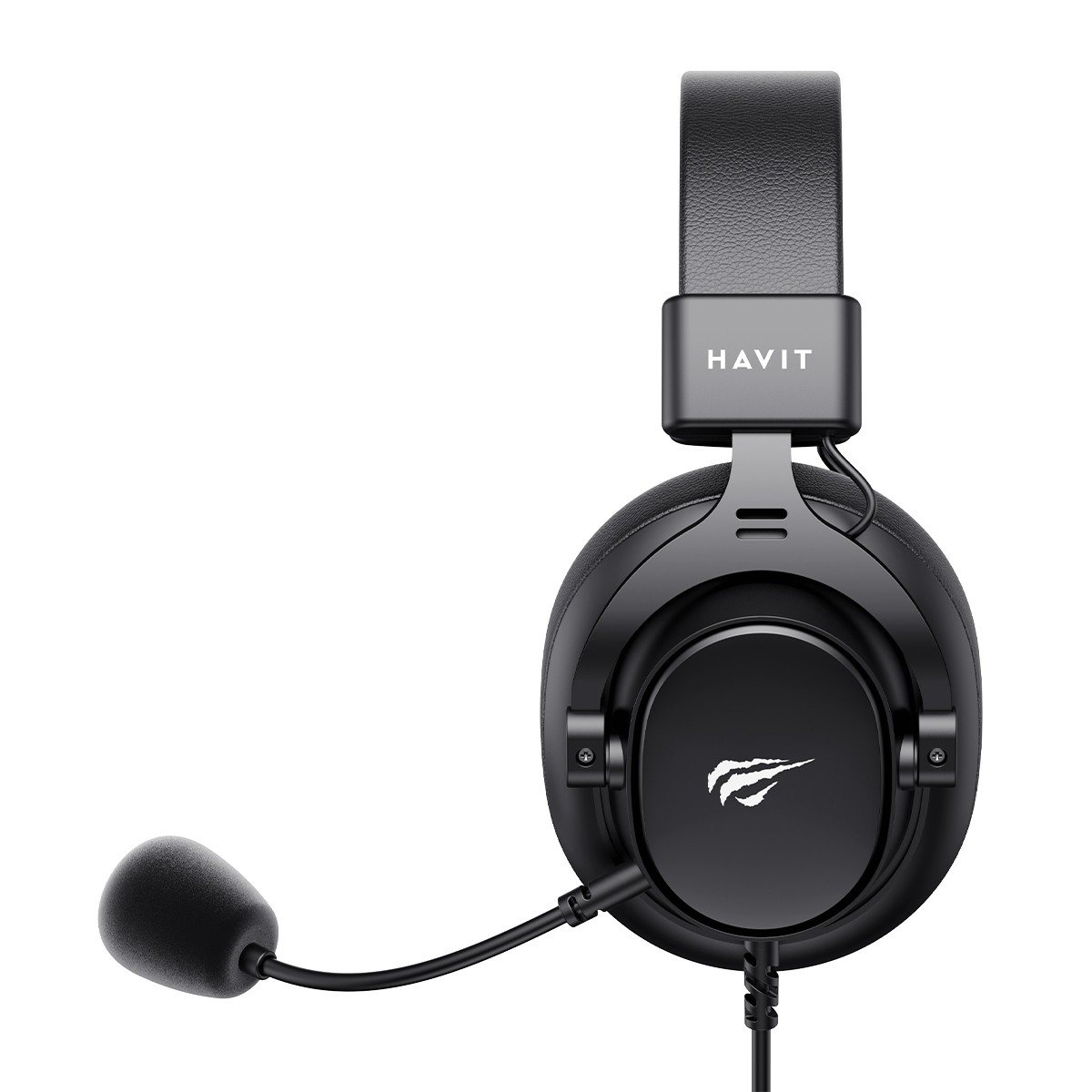 Headset Gamer Havit H2015SE, 3.5mm, Drivers de 53mm, Microfone Removível, Preto