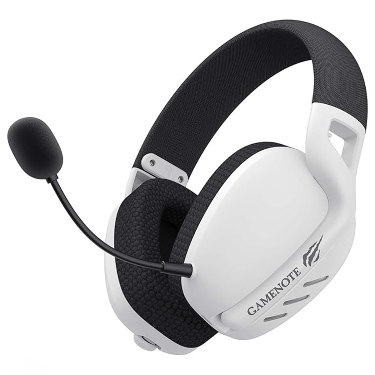 Headset Gamer Havit Quad-Mode Fuxi-H6, Wireless, Bluetooth, USB, 3.5mm, Drivers de 40mm, Branco, FUXI H6-WHT