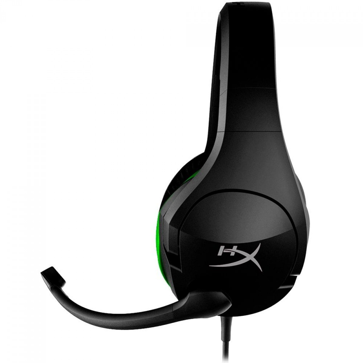Headset Gamer HyperX CloudX Stinger, Drivers 50mm, Xbox, P3, Black/Green, HX-HSCSX-BK/WW