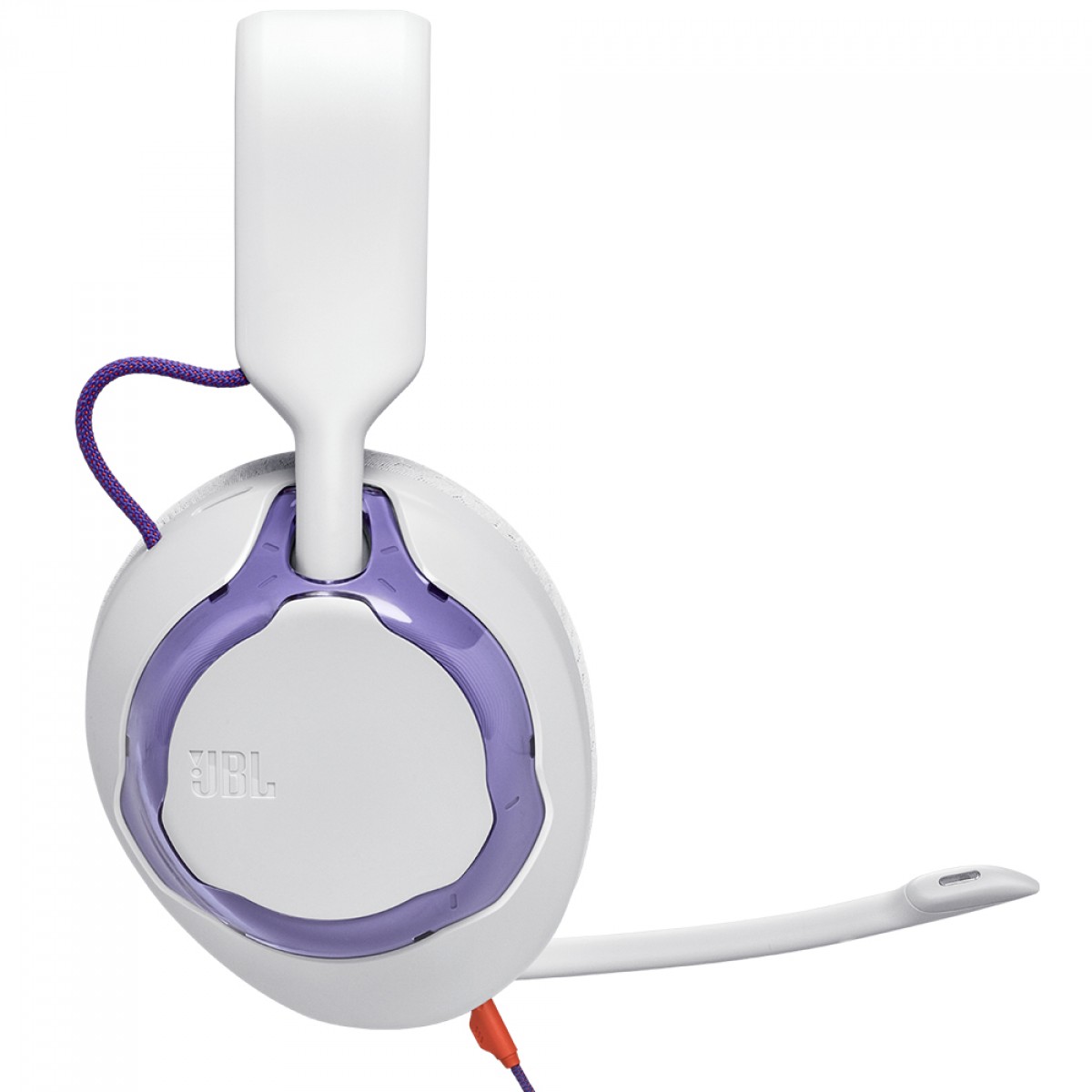Headset Gamer JBL Quantum 250 White, 3.5mm, Drivers de 50mm, Microfone Destacável, Branco, JBLQTUM250WHT