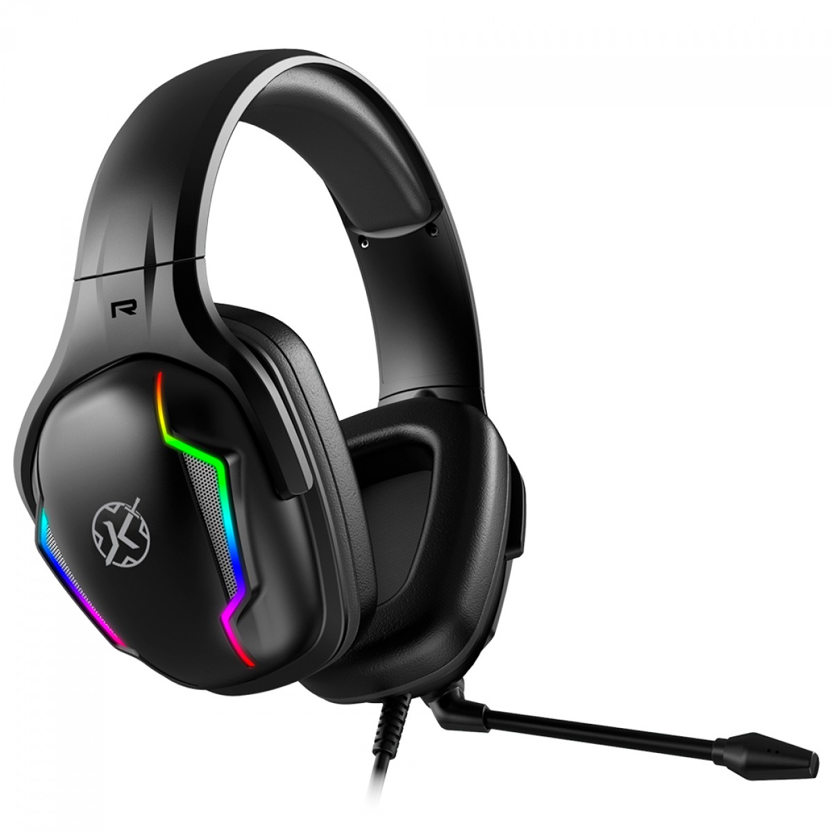 Headset Gamer Kalkan Munin, RGB, Drivers de 50mm, 7.1 Virtual Surround, Preto, KLK00022