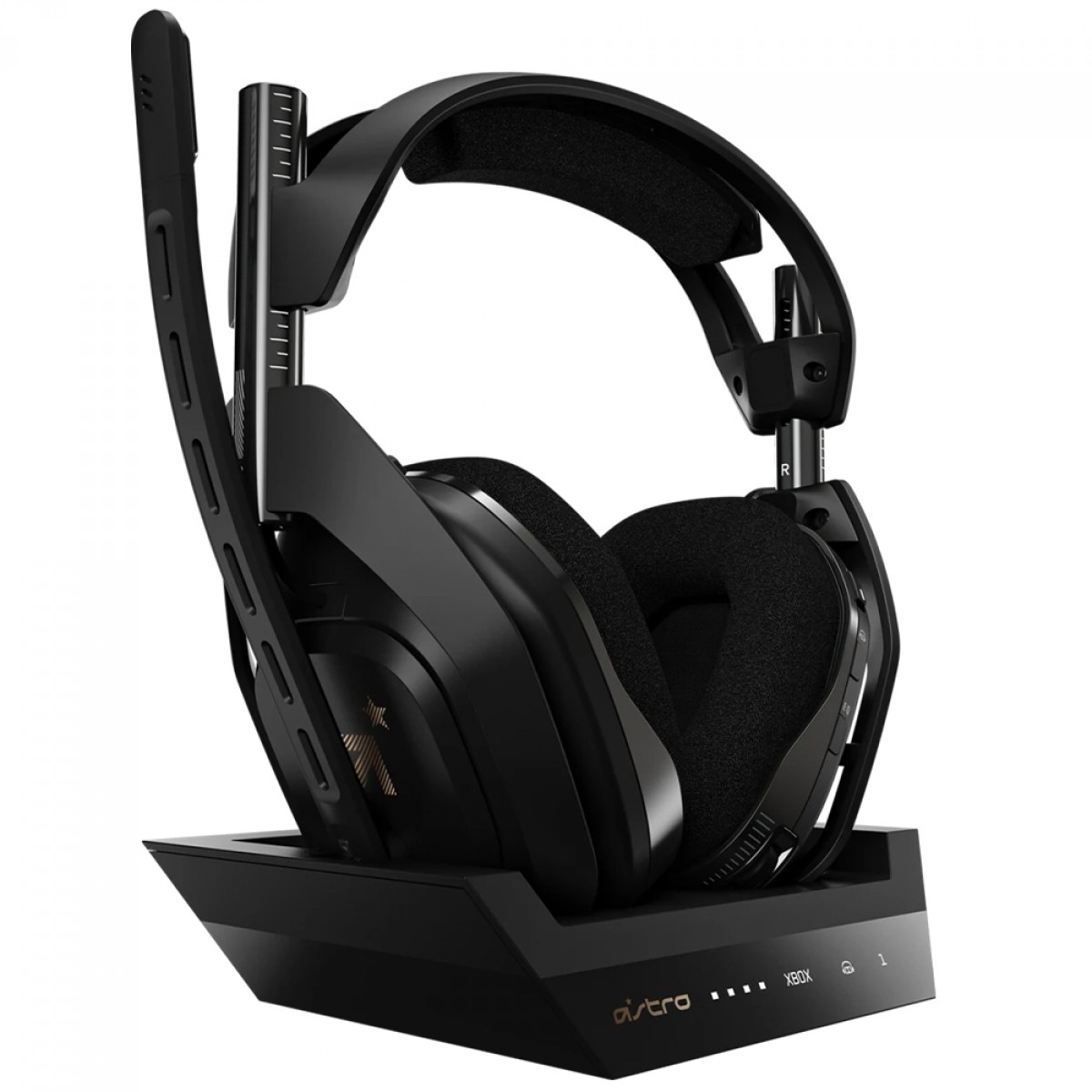 Headset Gamer Logitech Astro A50 Sem Fio + Base, Para Xbox, PlayStation e PC/MAC, Preto, 939-001681