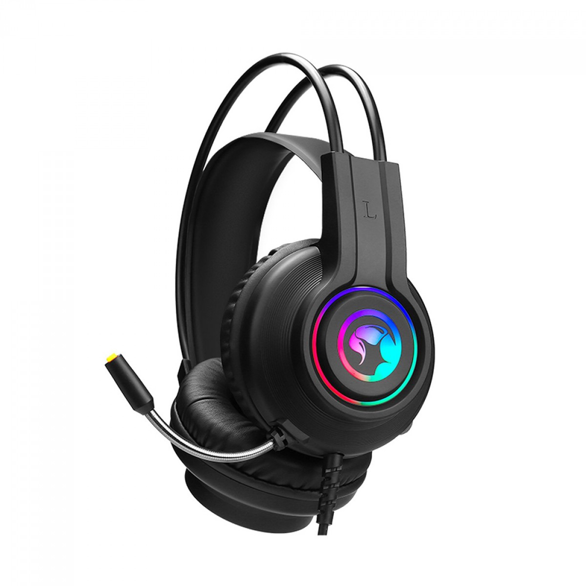 Headset Gamer Marvo HG8935, USB, PC, RGB, Black