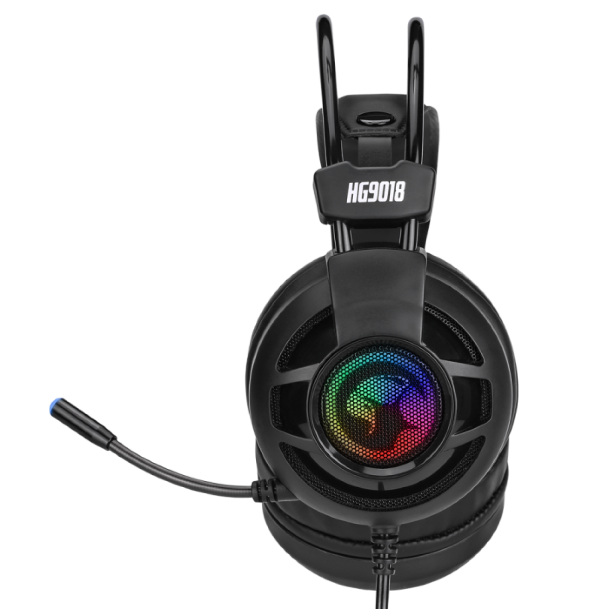 Headset Gamer Marvo HG9018, USB, PC, RGB, Black