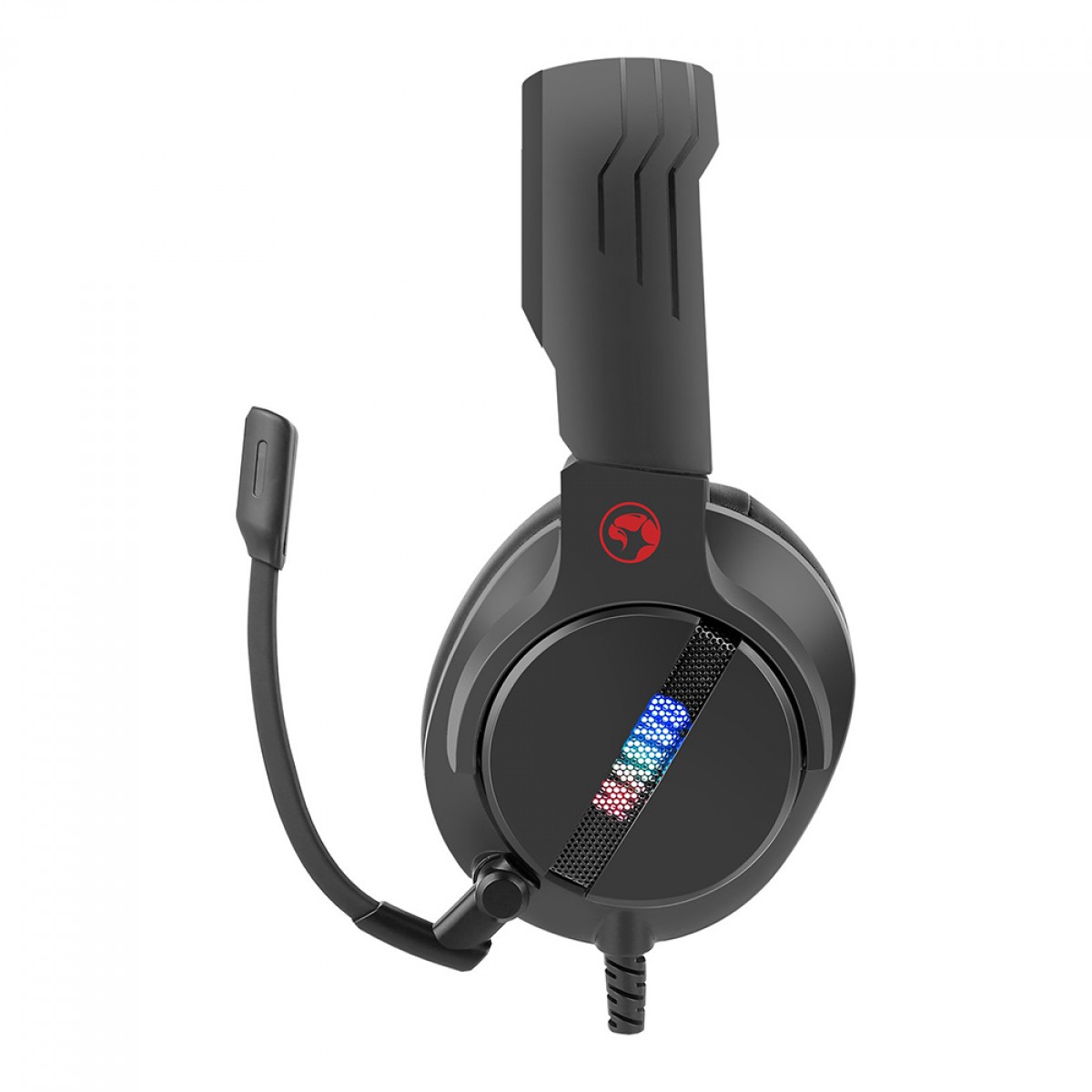 Headset Gamer Marvo HG9065, USB, PC, RGB, Black