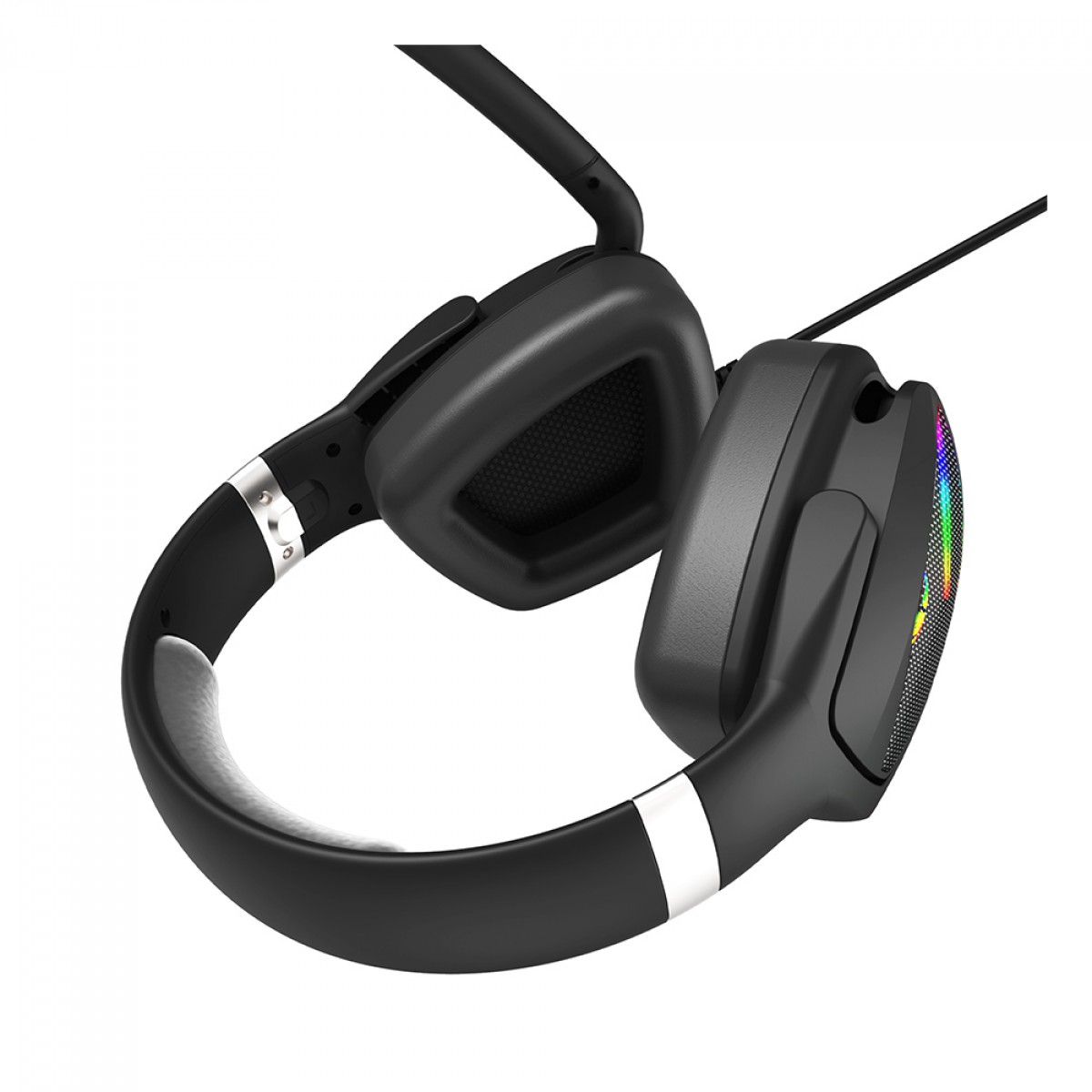 Headset Gamer Marvo HG9068, USB, PC, RGB, Black